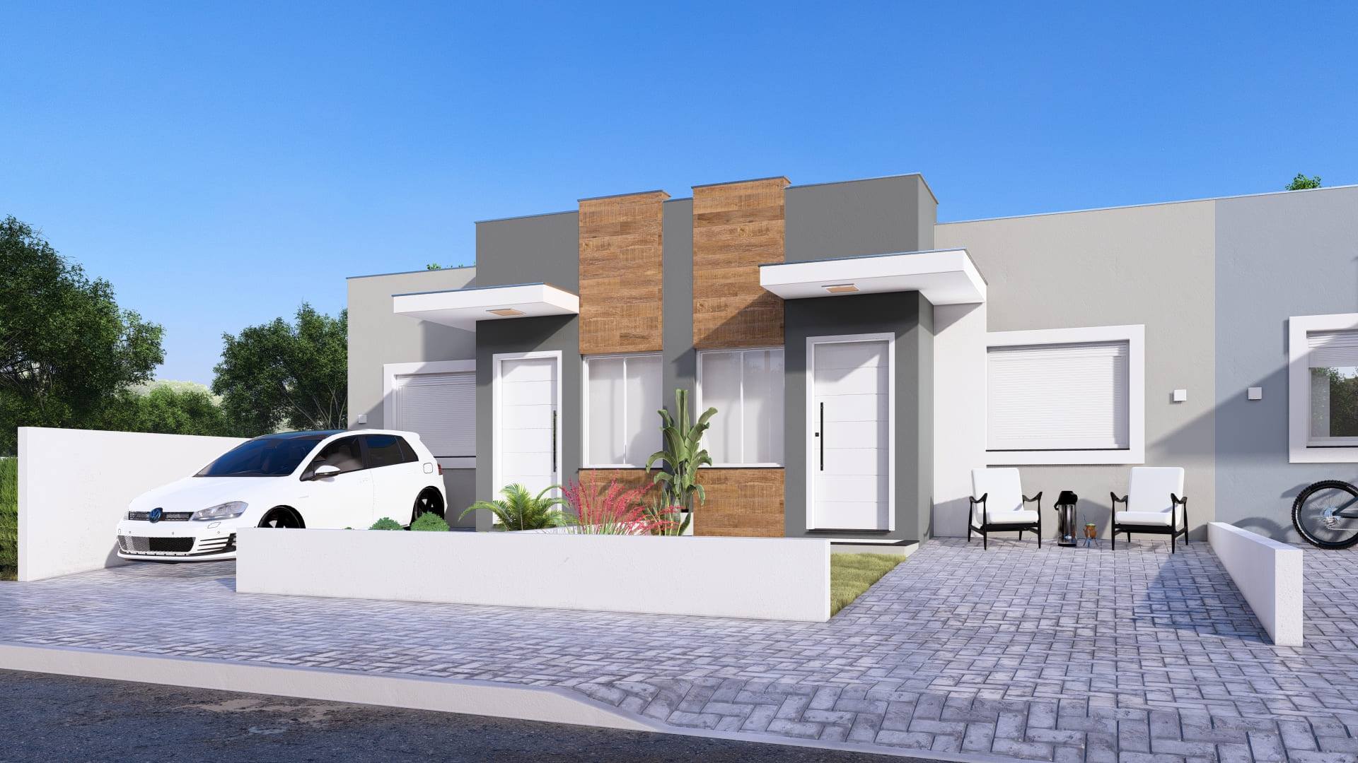Imagem 4 – Geminados Minha Casa Minha Vida | MM Engenharia